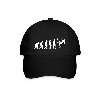 Football Player Football Team Football Design - Baseball Cap - black/black - Front