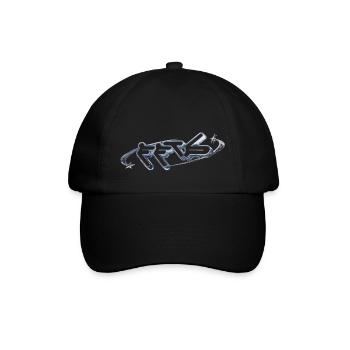 Fortune Favors the Bold Logo - Baseball Cap - black/black - Front