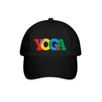 Yoga / Namaste / Zen - Baseball Cap - black/black - Front