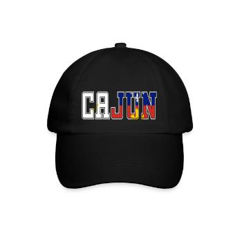 Cajun Pride Louisiane Racines Patriotique - Casquette classique - noir/noir - Devant