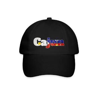 Cajun Pride Louisiane Racines Patriotique - Casquette classique - noir/noir - Devant