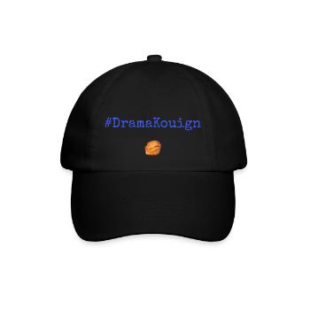 #DramaKouign Blue - Casquette classique - noir/noir - Devant
