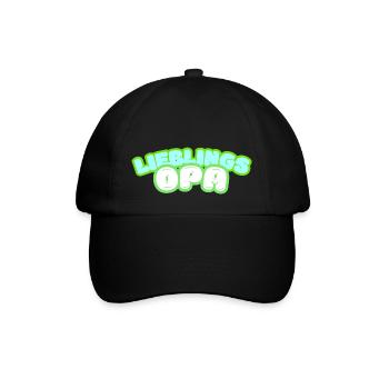 Favorite Grandpa - Grandpa - Grandfather - Baseball Cap - black/black - Front