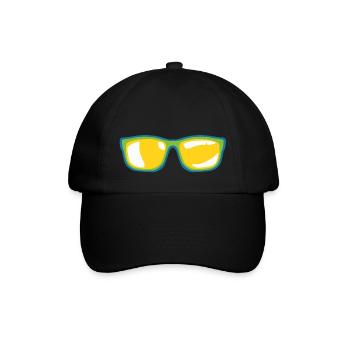 lunette de soleil - Casquette classique - noir/noir - Devant