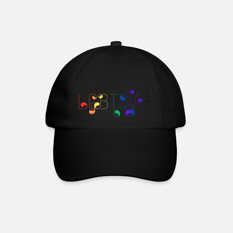 LGBTQIA+ - Baseball Cap - black/black