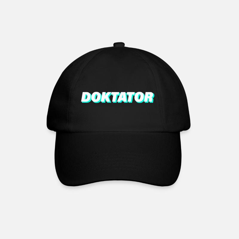 DOKTATOR - Baseballkappe - Schwarz/Schwarz