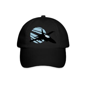 fighter - Casquette classique - noir/noir - Devant
