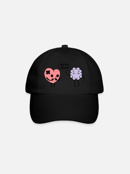 Learn Heart - Baseball Cap - black/black