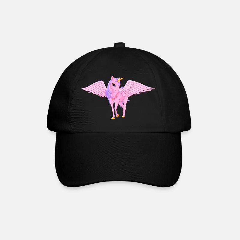 licorne - Casquette classique - noir/noir
