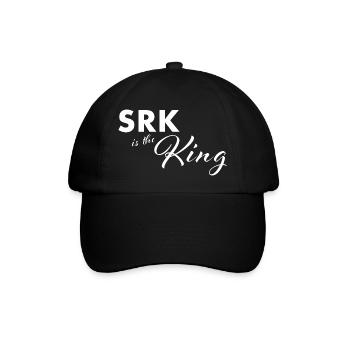 SRK est le roi sait - Casquette classique - noir/noir - Devant