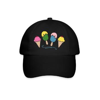 Eis - Baseball Cap - black/black - Front