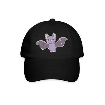 Chauve-souris - Casquette classique - noir/noir - Devant