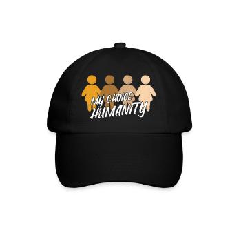 Liberté Amour Paix Déclaration - Casquette classique - noir/noir - Devant
