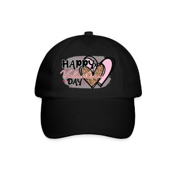 Bonne Valentina Day! - Casquette classique - noir/noir - Devant