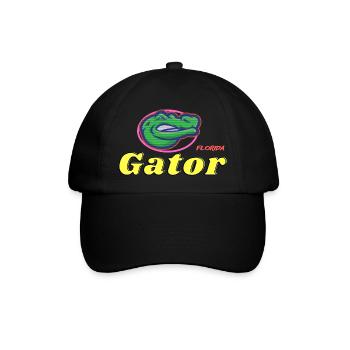 Gator Florida - Casquette classique - noir/noir - Devant