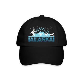 Alaska - Casquette classique - noir/noir - Devant