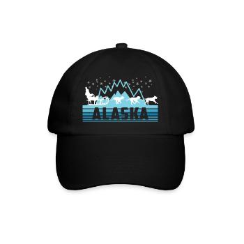 Alaska - Casquette classique - noir/noir - Devant