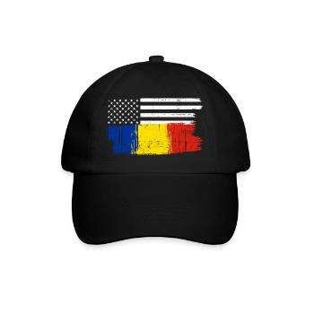 Flag Brush Fusion - Baseball Cap - black/black - Front