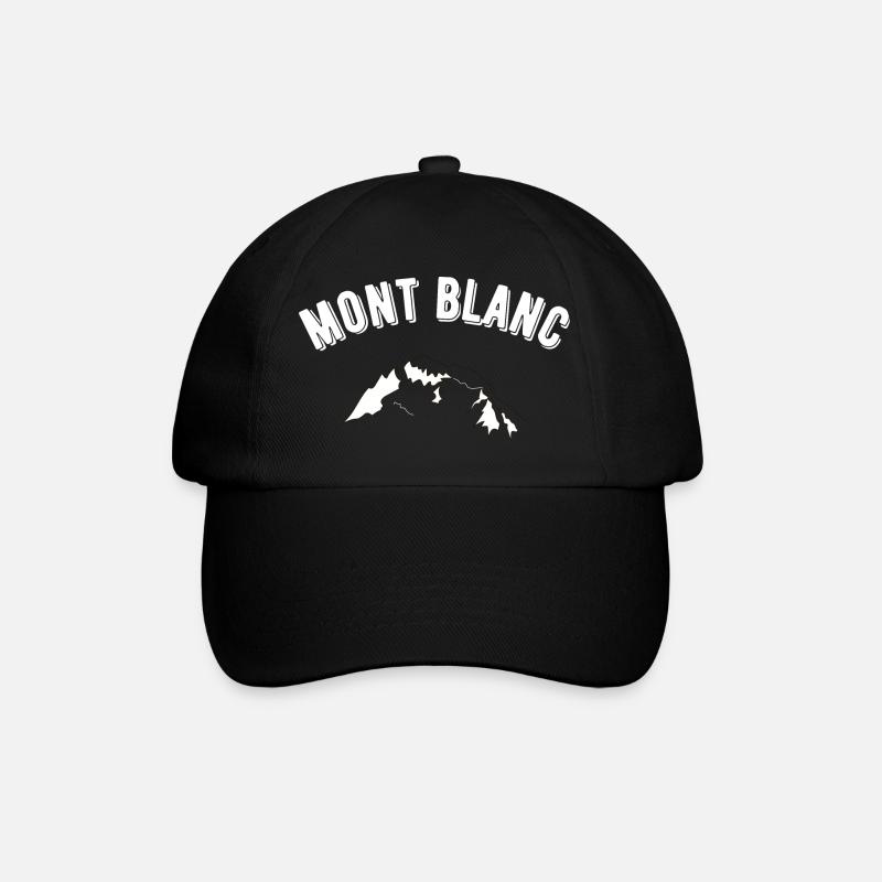 mont blanc - Casquette classique - noir/noir
