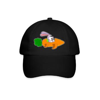 Lapin Carotte - Casquette classique - noir/noir - Devant