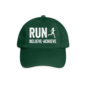 Marathon - Courir. Croire. Accomplir. - Casquette classique - vert bouteille - Devant