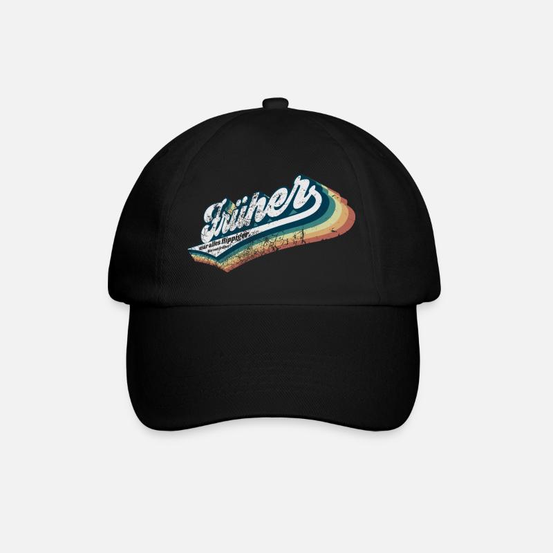 Tout était plus funky (avant-édition) - Casquette classique - noir/noir