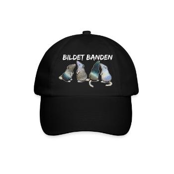 Ratten - Bildet Banden - Baseballkappe - Schwarz/Schwarz - Vorne