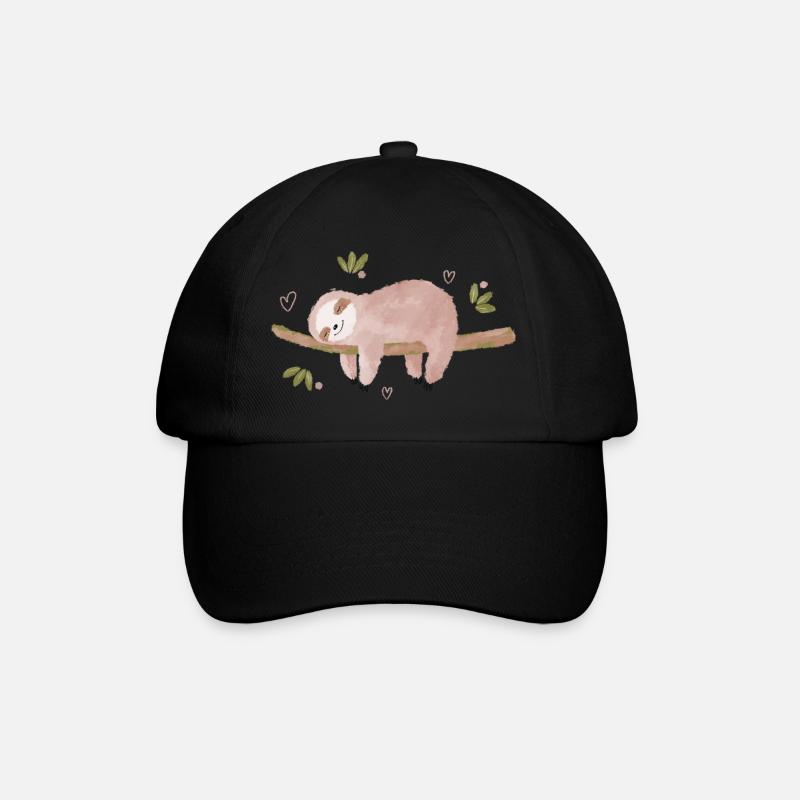 Sleep - Baseball Cap - black/black