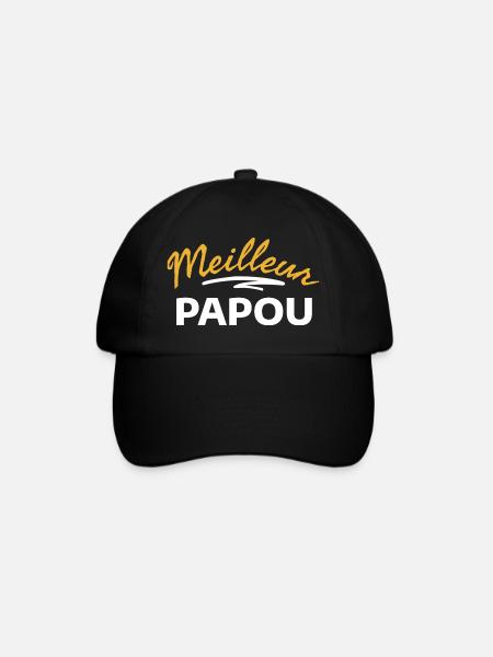 Design Graphique Nature Éclatante - Casquette classique - noir/noir