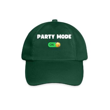 Party Modus An | Jetztgeht die Party ab - Baseballkappe - Flaschengrün - Vorne