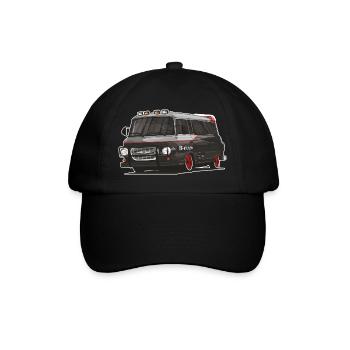Barkas B1000 // Illustration - Casquette classique - noir/noir - Devant