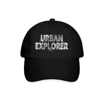 Urban explorer - Baseball Cap - black/black - Front