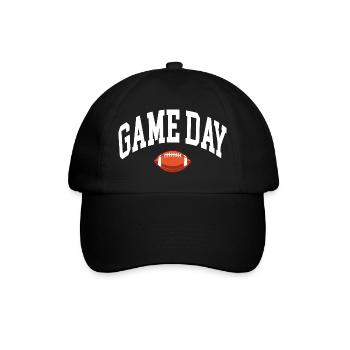 Game Day Football Fan - Baseball Cap - black/black - Front