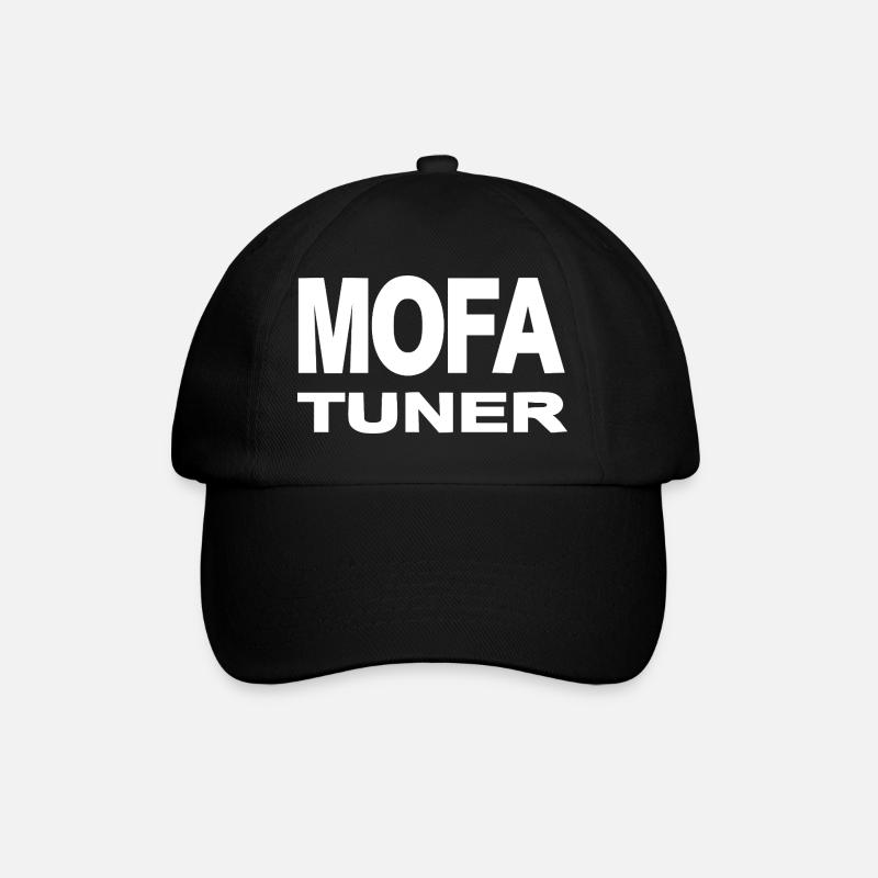 Mofa - Baseballkappe - Schwarz/Schwarz