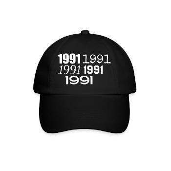 1991 - Baseball Cap - black/black - Front