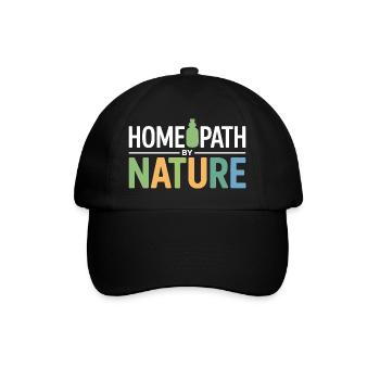Zertifizierter Spezialist für klinische Naturheilkunde - Baseballkappe - Schwarz/Schwarz - Vorne