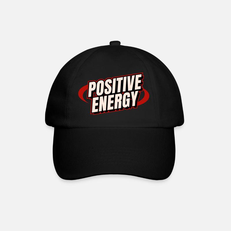 Énergie positive - Casquette classique - noir/noir