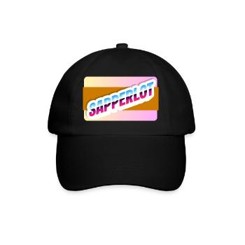 Sapperlot - Baseball Cap - black/black - Front
