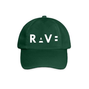 Rave Techno Festival EDM - Casquette classique - vert bouteille - Devant