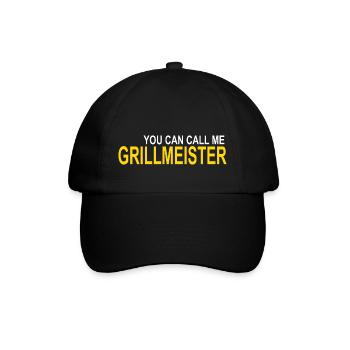 Appelez-moi Grillmeister - Casquette classique - noir/noir - Devant