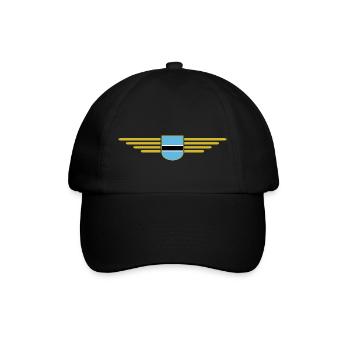 T-shirt Botswana pour les fans - Casquette classique - noir/noir - Devant