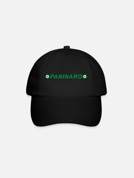 Paninaro - Baseball Cap - black/black