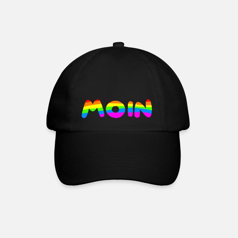 MOIN - Baseballkappe - Schwarz/Schwarz