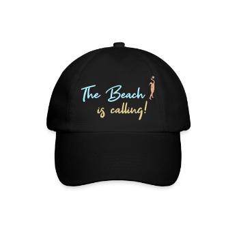 beach-volley - Casquette classique - noir/noir - Devant