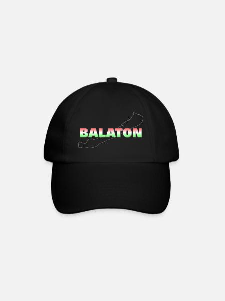 Balaton - Baseball Cap - black/black