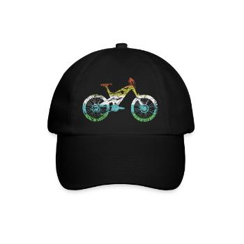 VTT - Casquette classique - noir/noir - Devant