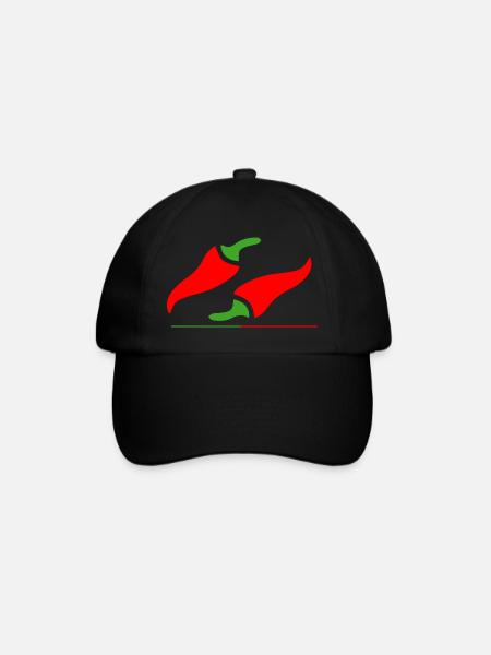 Koch kochen backen - Baseballkappe - Schwarz/Schwarz
