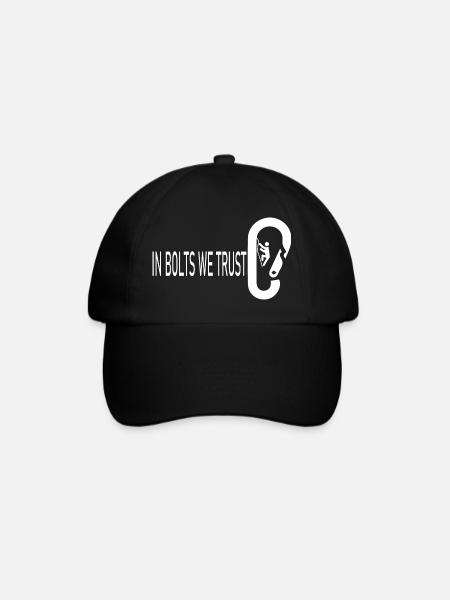 Escalade de bloc - Casquette classique - noir/noir
