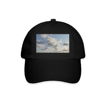 Sky Soft Clouds - Baseball Cap - black/black - Front