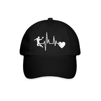 Handball Player Handball Handball Handball Club - Baseball Cap - black/black - Front